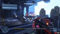 You’ll need to shoot the “eyes” highlighted here in red, to damage the Adjutant Resolution.