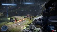 You’ll find a few rocket launchers placed on the hills surrounding the area.