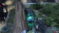 The Second UNSC Log can be found on the cliff overlooking the Keep. 