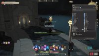 then use the Poke Emote to bring him out of his deep thought. 