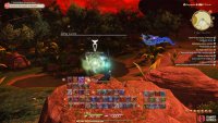 Jump up from behind to reach the aether current at the top.