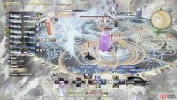 Crystalline Blizzard III will mark the entire party with orange markers.  