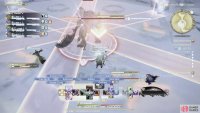 When Lyssa casts Heavy Smash, a random party member will receive a stack marker