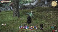 Head to  (X: 25.9, Y: 7.6)  to find the first rotting log