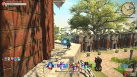 to find the sightseeing log sitting on top of the main building. 