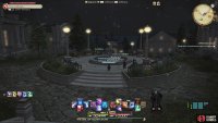 to find the Sightseeing Log sitting next to a fountain. 