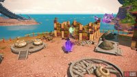 As you approach the nests spot the ruined building.