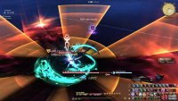 Circle Aoe Resolves first.