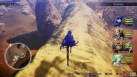 Jump down from this rocky ledge near the top of the Onarimon area