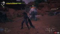 !Dodge to the side to avoid the Charge Attack.