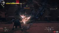 Dodge to the side to avoid the charge.
