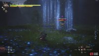 Blizzaga shoots out in a line