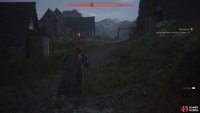 Head up the road to speak with the second villager in Amber.