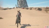 Head towards the ruins.