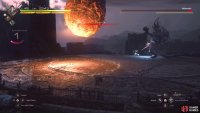 Just get out of the circle to avoid the attack.