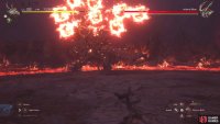 The fire rain attack can be annoying to dodge, due to the random landing spots.