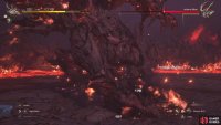 as not locking on allows you to attack its feet without fighting the camera.