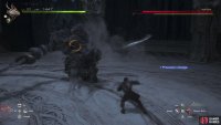 Be careful about dodging too early for the sweeping attacks.