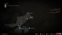 The location of this ruins chest on the map.