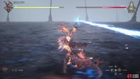 pointing a finger and shooting a death beam,