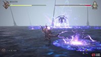 Catacecaumene will cause numerous fissures to appear on the ground and subsequently erupt, turning sections of the battlefield hazardous.