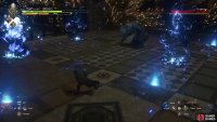 before spawning glowing patches of ground that explode after a moment so keep moving and avoid the marked sections of ground.