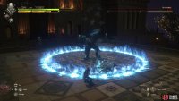which unleashes a shockwave pulse. Both the stomp and the pulse can be blocked, and successfully blocking the former will negate the latter.