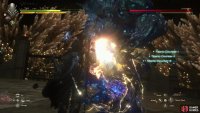 Most boss attacks can be blocked by Titanic Block and subsequently countered with Titanic Counter.
