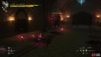 When injured, the Orcish Warlord will get more creative with its attacks, summoning vortexes of magic missiles at your location,