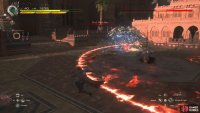 You will then have to jump over the shockwaves for the second attack.