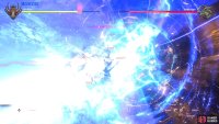 Antistrophe is more or less similar to Smite, but it can be multiple beams.