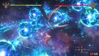 Dashing in after the dash will be met with the Circle of Orbs he unleashes.