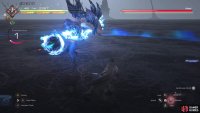 The sphere melee combo will have two hits, both with big delay.