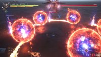 Get outside of the “circle” to not get hit by Flare’s explosion.