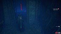 Open the door to find the cellar. Follow the stairs down and go through the long winding tunnel.