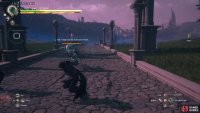 Finally, he’ll end up using a charging thrust attack immediately after.