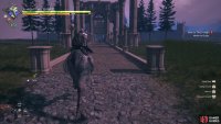 The Dragoon can be found in the far northeast of Sanbreque, at the Penitent’s Gate.