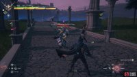 Meanwhile, the Spear Throw Combo is a threefold attack. He will thrust into you for the first attack, then lunge in for a second thrust immediately after.