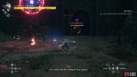Then you have Sanguine Rite. Pandemonium will drop a large orb-like meteor that will crash to the ground. Its impact radius can be seen on the floor beneath it.