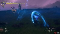 Scythe Throw will have the Prince of Death perform a backflip while throwing their scythe at you.