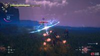 Throughout the battle, the Prince of Death will teleport away from you to perform a Sweeping Slash. This will unleash a horizontal projectile in your direction.