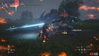 If you&rsquo;re in melee range, Severian can use a quick wide slicing attack which does minor damage.