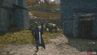 Speak with the woman further down into the village.