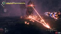 Vertical Laser Beam has Svarog fire a beam straight down the center which will explode a short while after.