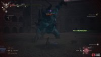 Kuza will swipe his claws at Clive when close.