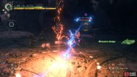 Terminus projectile attack is Electric Missiles. It will unleash a volley of four electrical projectiles at your location.