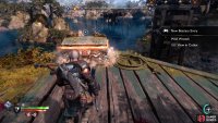 You’ll find the Legendary Chest at the top of the platform after climbing around it.