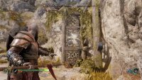Throw a Draupnir Spear into this point in the wall.