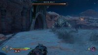 Be ready to dodge left or right away from the shockwave 