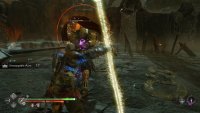 You need to dodge red ring attacks, since they can’t be blocked or parried.